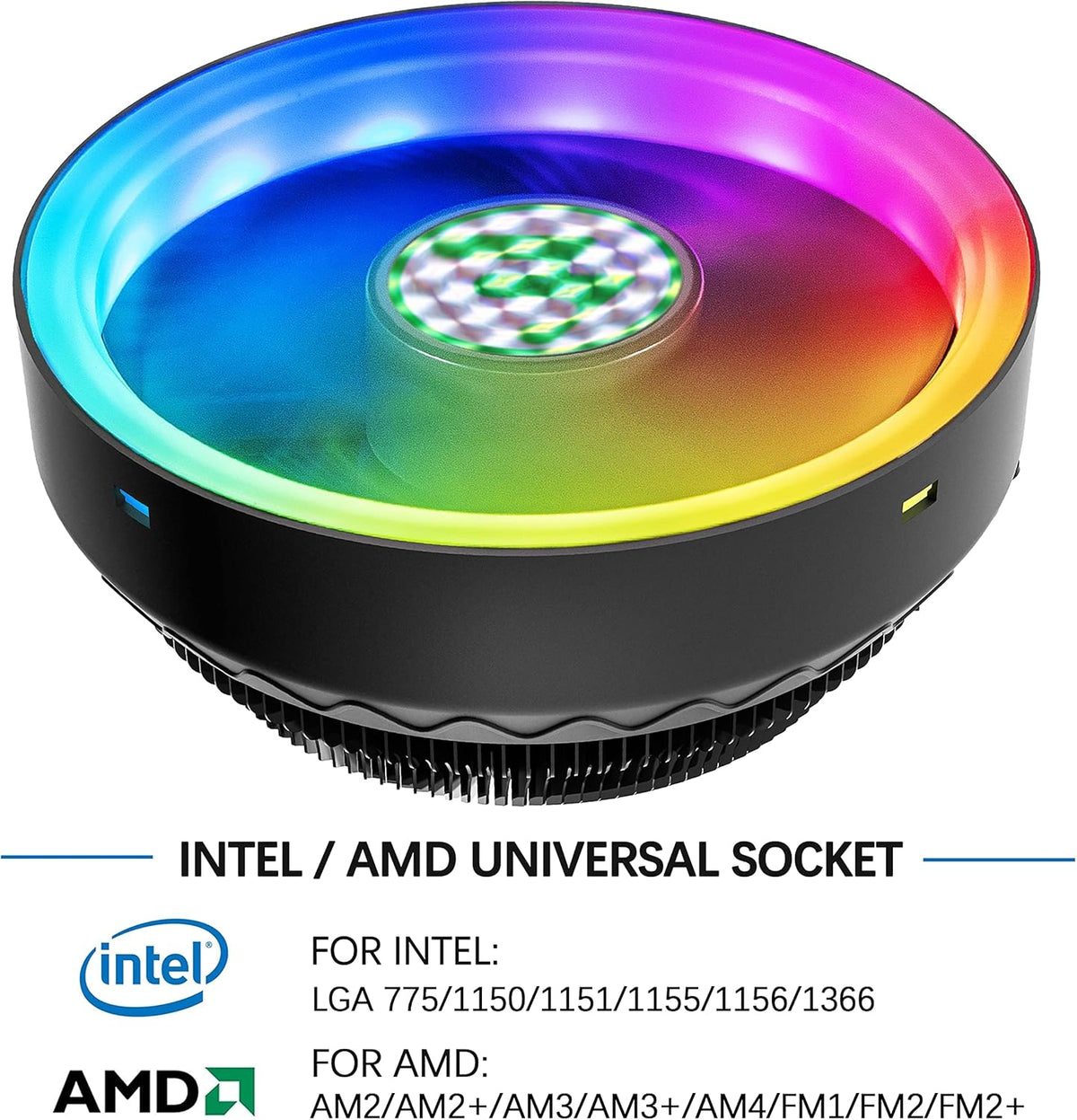 ATX PC Case with CPU Fan W447112