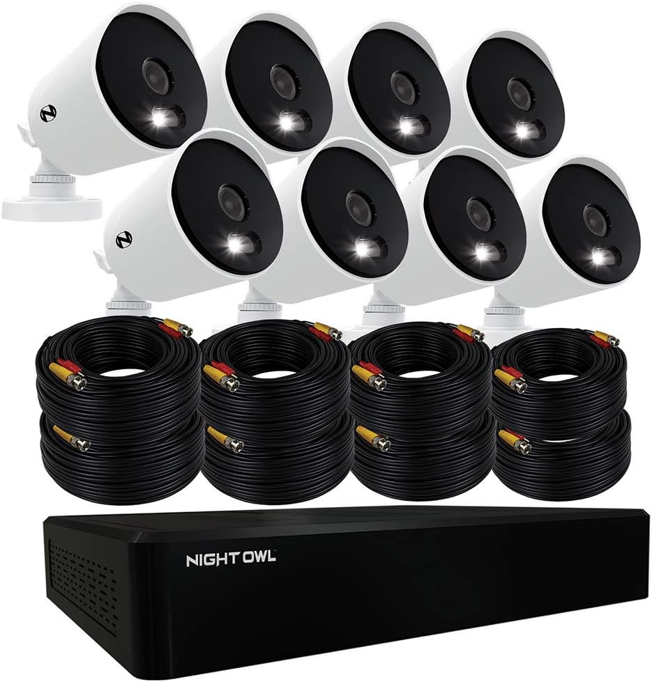 8 Wired 4K Ultra HD Indoor/Outdoor Security Camera System with 2TB Hard Drive L636