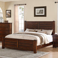 Queen Chestnut Wood Bed P824