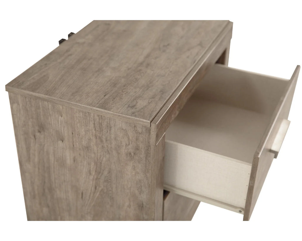Gray 2 Drawer Nightstand N60973