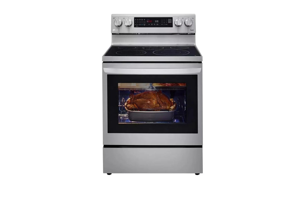 6.3 cu ft. Smart Wi-Fi Enabled True Convection Electric Range with Air Fry L980619