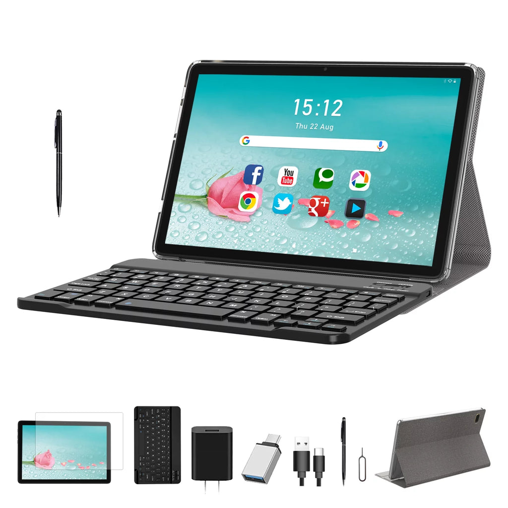10 inch Octa-Core Tablet with Keyboard G228324