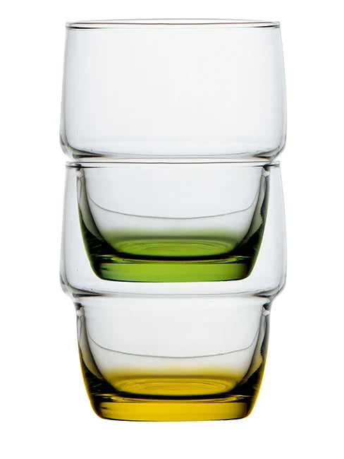 Stackable Glass 6 Pcs V43583