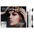 6 Pc Brow Perfecting Set with Highlighter Powder, Brow Powder, Brow Wax, Brow Pencil, Tweezer, Spoolie and Eyebrow Brush Y9418