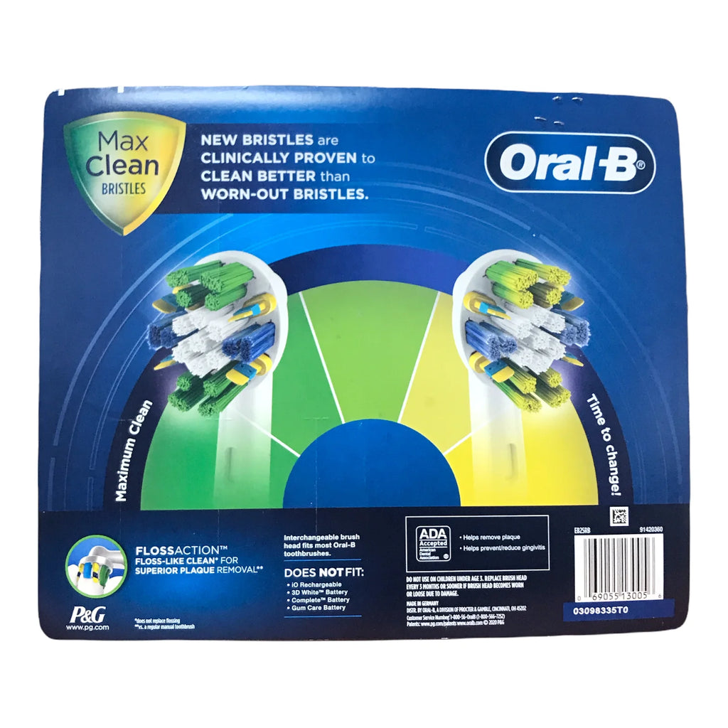 8 Count Replacement Electric Toothbrush Head X316