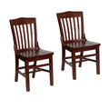 Mahogany Wood Restaurant Chair and Barstool L231