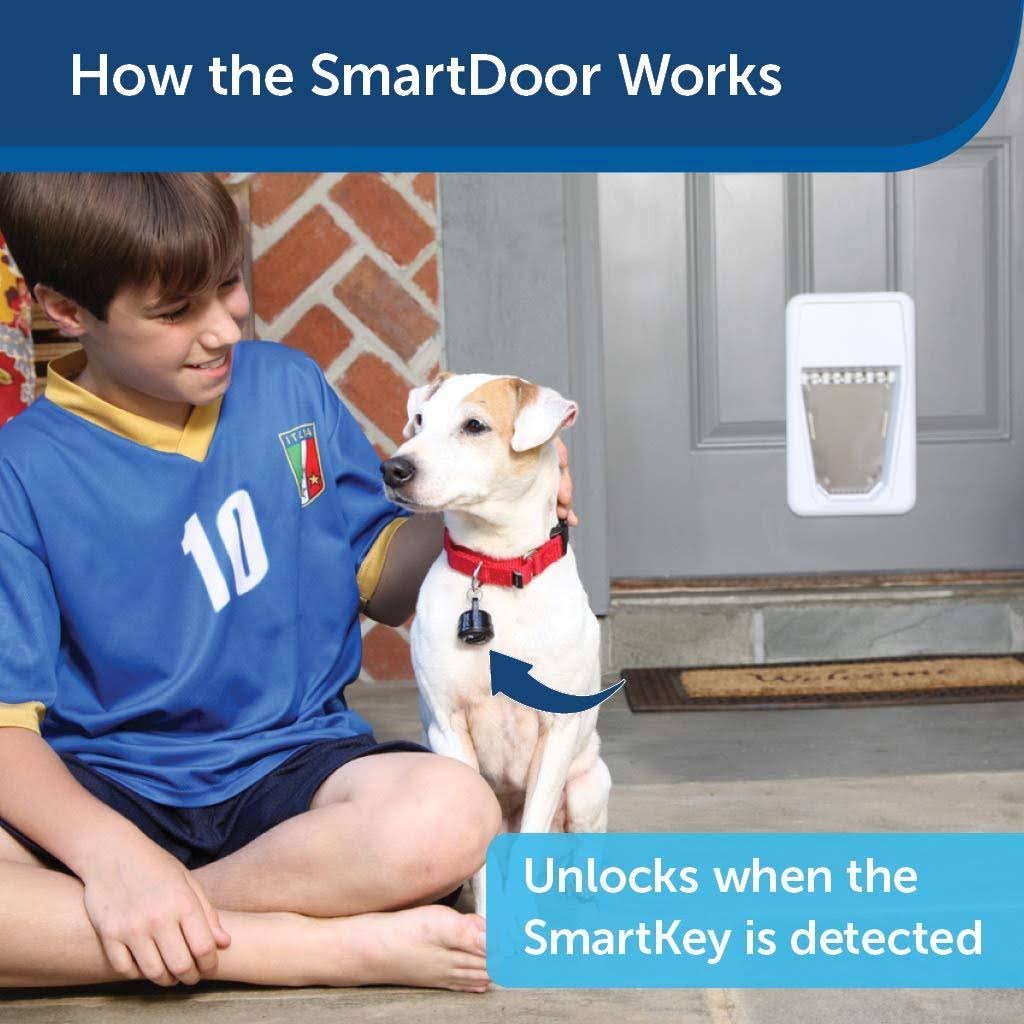 SmartDoor Automatic Pet Door, Large, Collar Activated H727