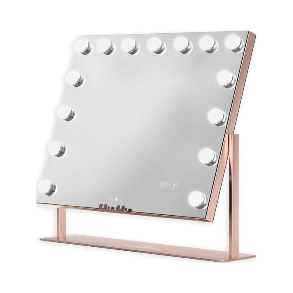 LED Makeup Mirror with Stand and Touch Screen Control M29621