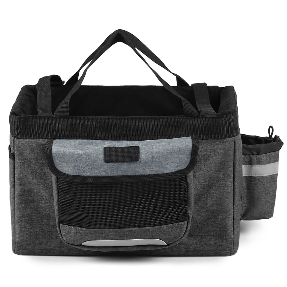 Foldable Bike Basket Dog Cat Carrier Camping Tote Bag S976