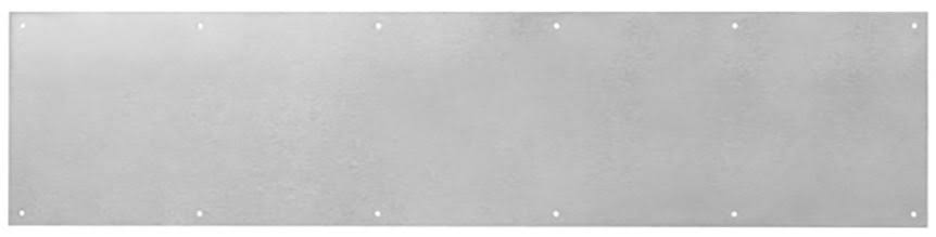 Metal Kick Plate Stainless 6 x 44 N916873