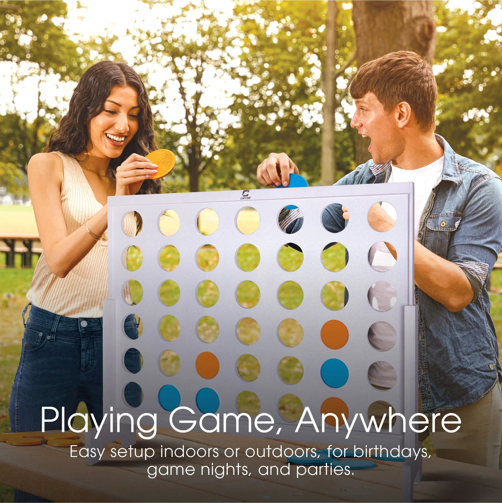 4 In A Row Jumbo Sized Indoor and Outdoor Game E740