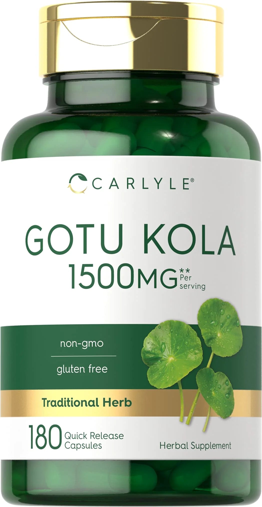 Gotu Kola 1500mg 180 Capsules O7604