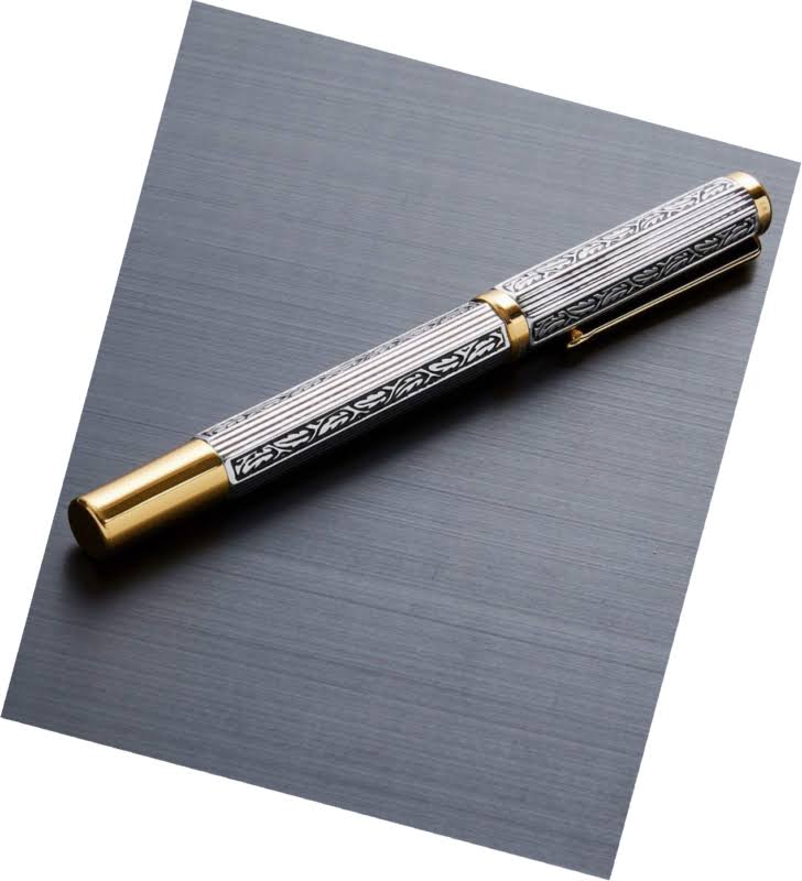 18-Karat Gold Platinum Plated Rollerball Pen D16529