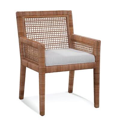 Natural/Blue Speckle Dining Chair D526168