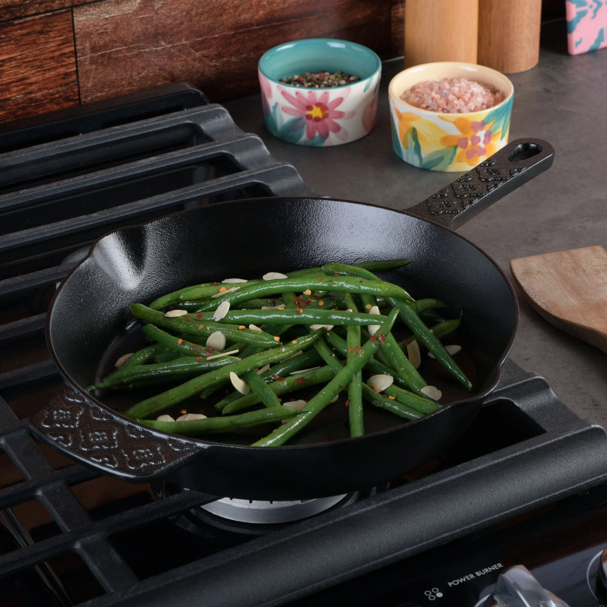 10-inch Pre-Seasoned Cast Iron Skillet O209926