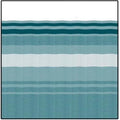 Teal Dune Stripe White Weatherguard S16731