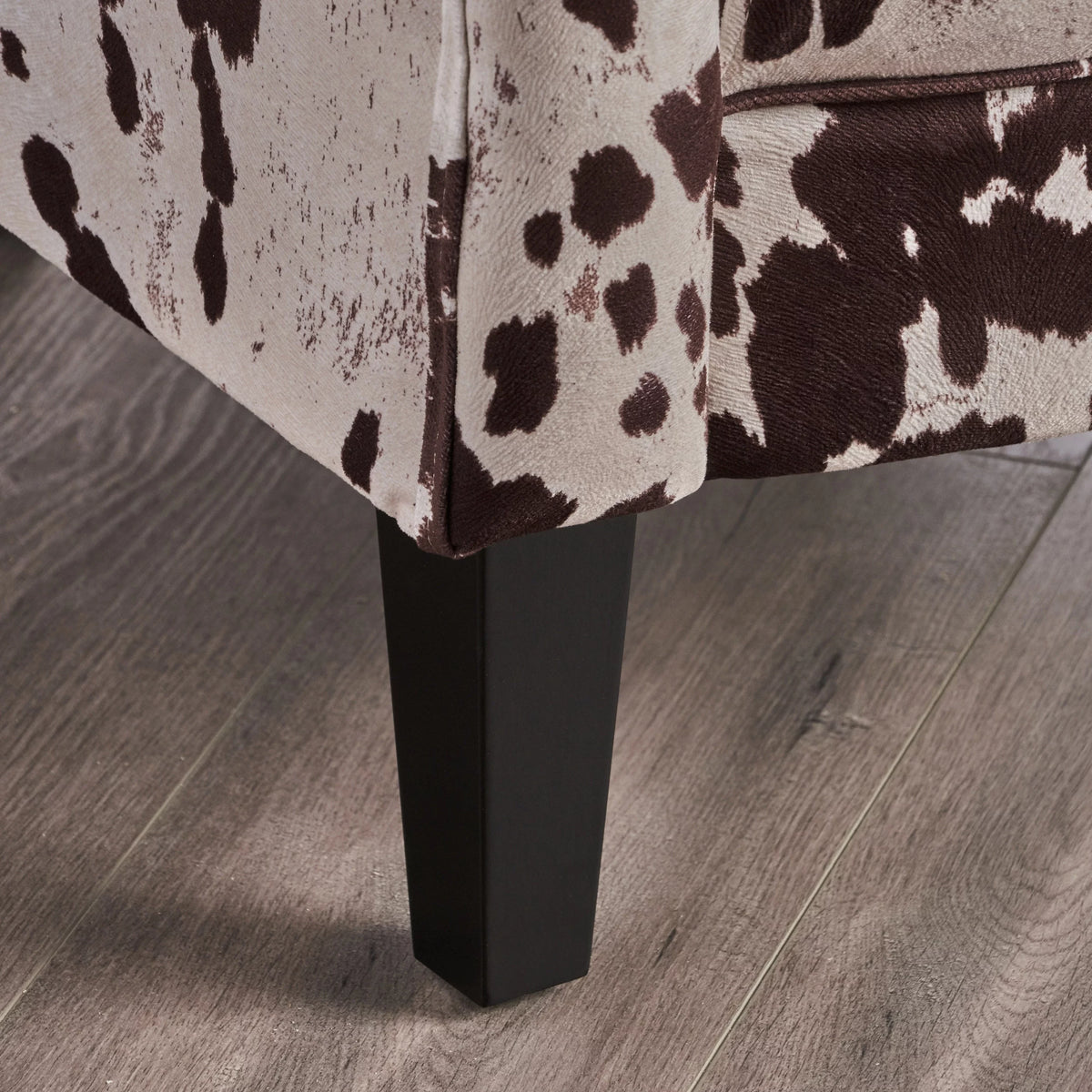 Milk Cow Velvet Club Chair S147218