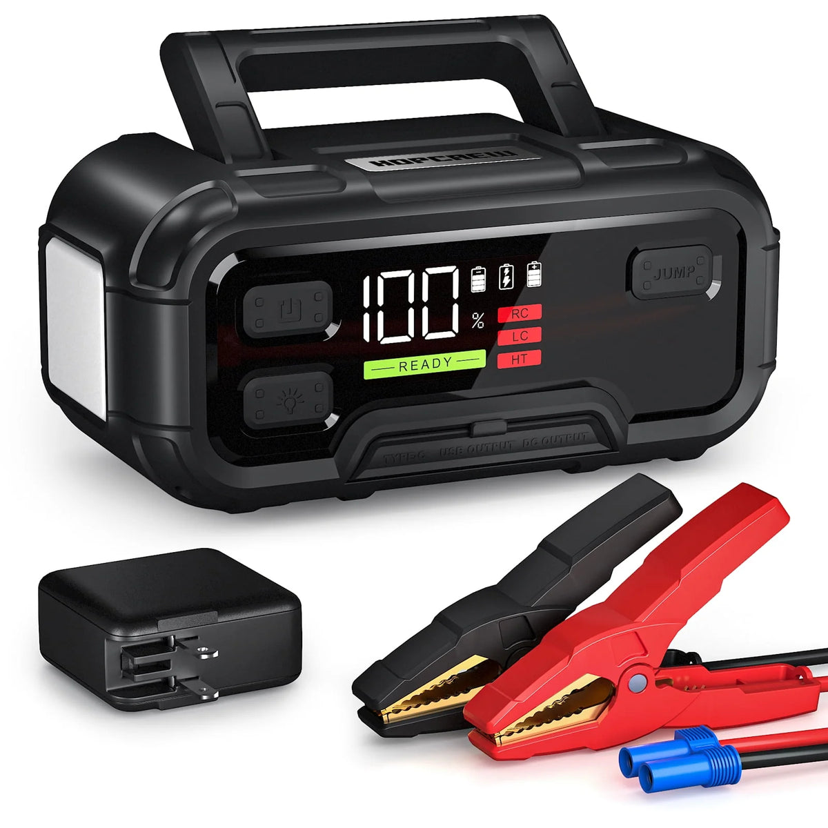 6000A 32000mAh 12V Jump Starter with LED Display M1742