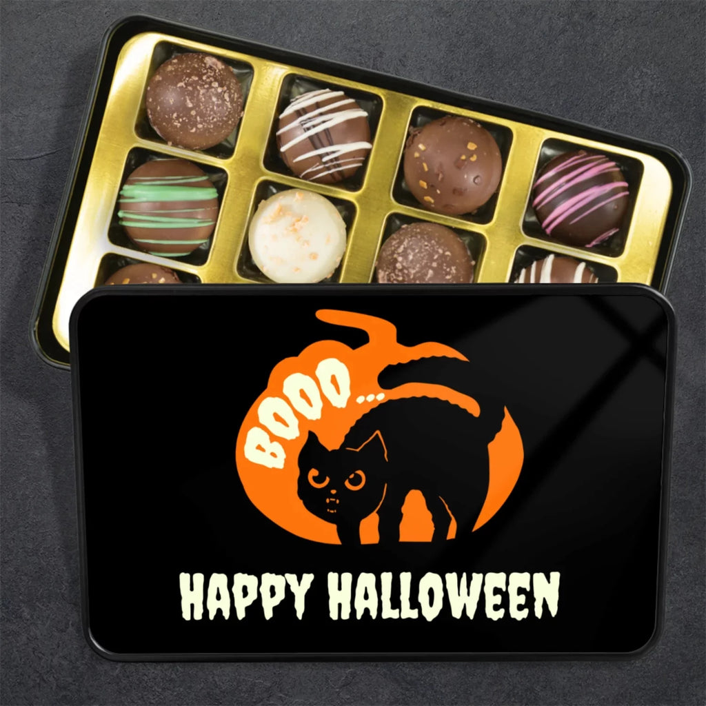 Halloween Chocolate Truffles Gift Box I8679