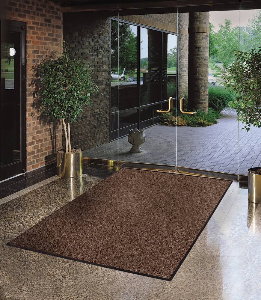 Dark Gray Carpeted Runner 3 x 6 ft E105526