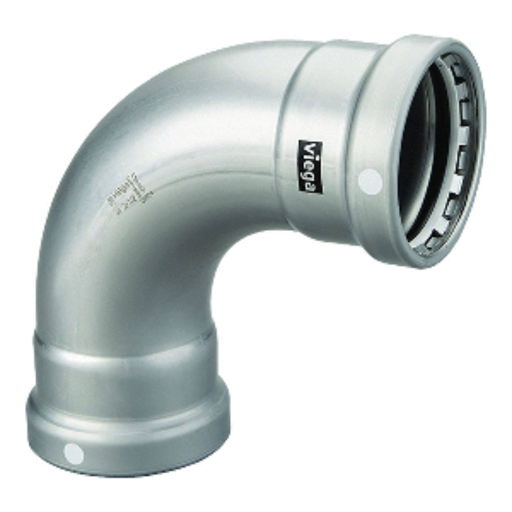 2-1/2x22 90 Carbon Steel Elbow with FKM R4027