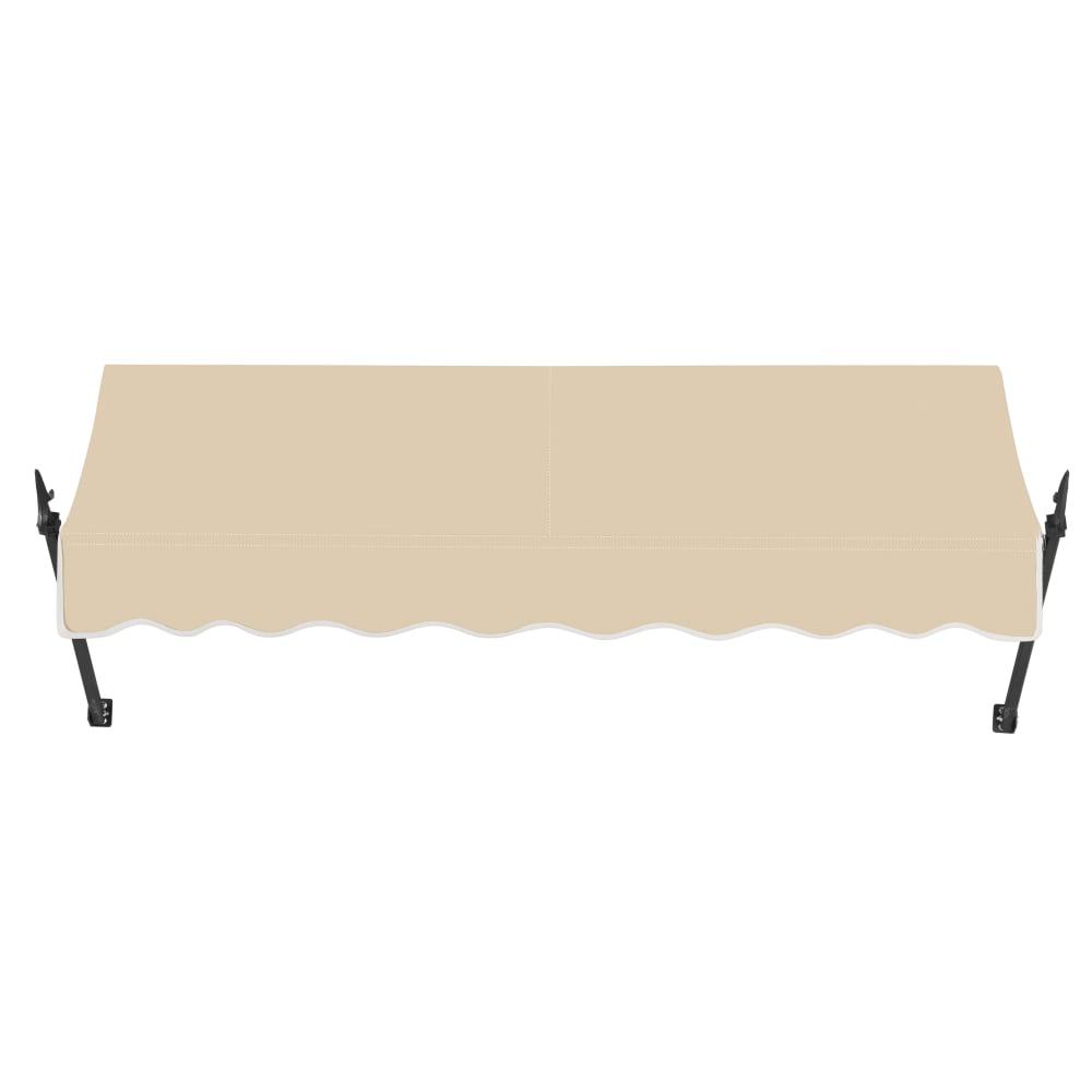 Tan Acrylic Fixed Awning P8184