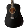 Black Dreadnought Acoustic Guitar Y588