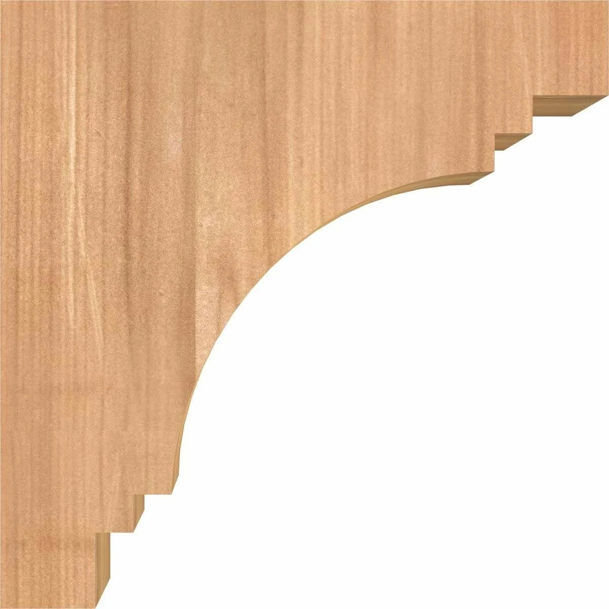 3 1/2x22W x 12x22D x 12x22H Western Red Cedar Corbel K363611