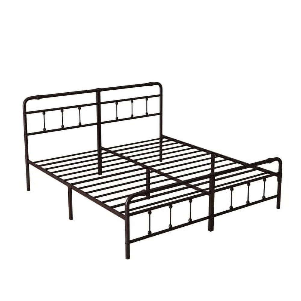 King Size Metal Platform Bed Frame F245167