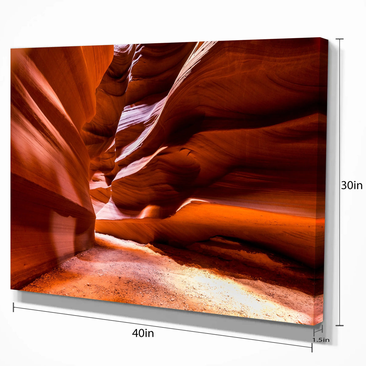 4 Piece Photographic Print on Wrapped Canvas Set B6342