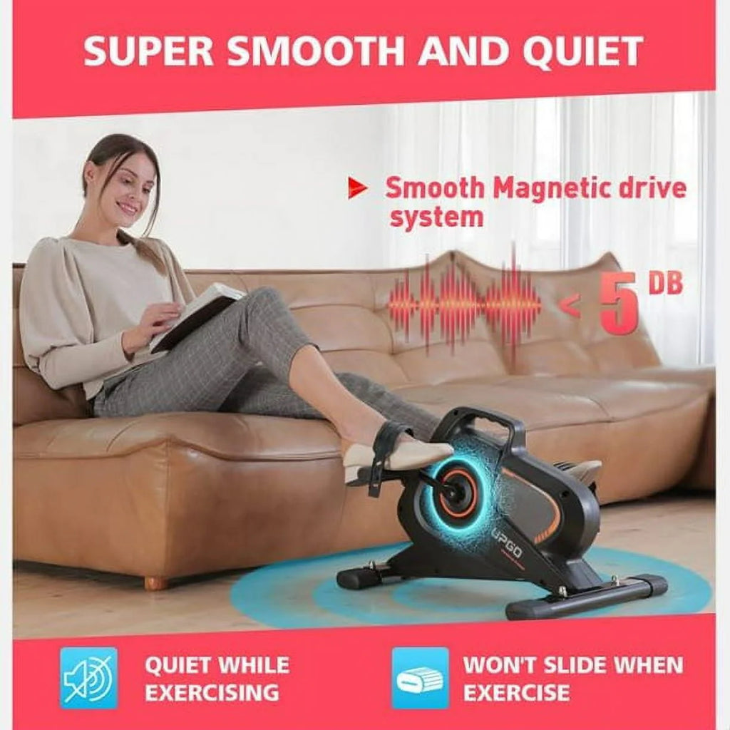 Under Desk Magnetic Mini Exercise Bike J693