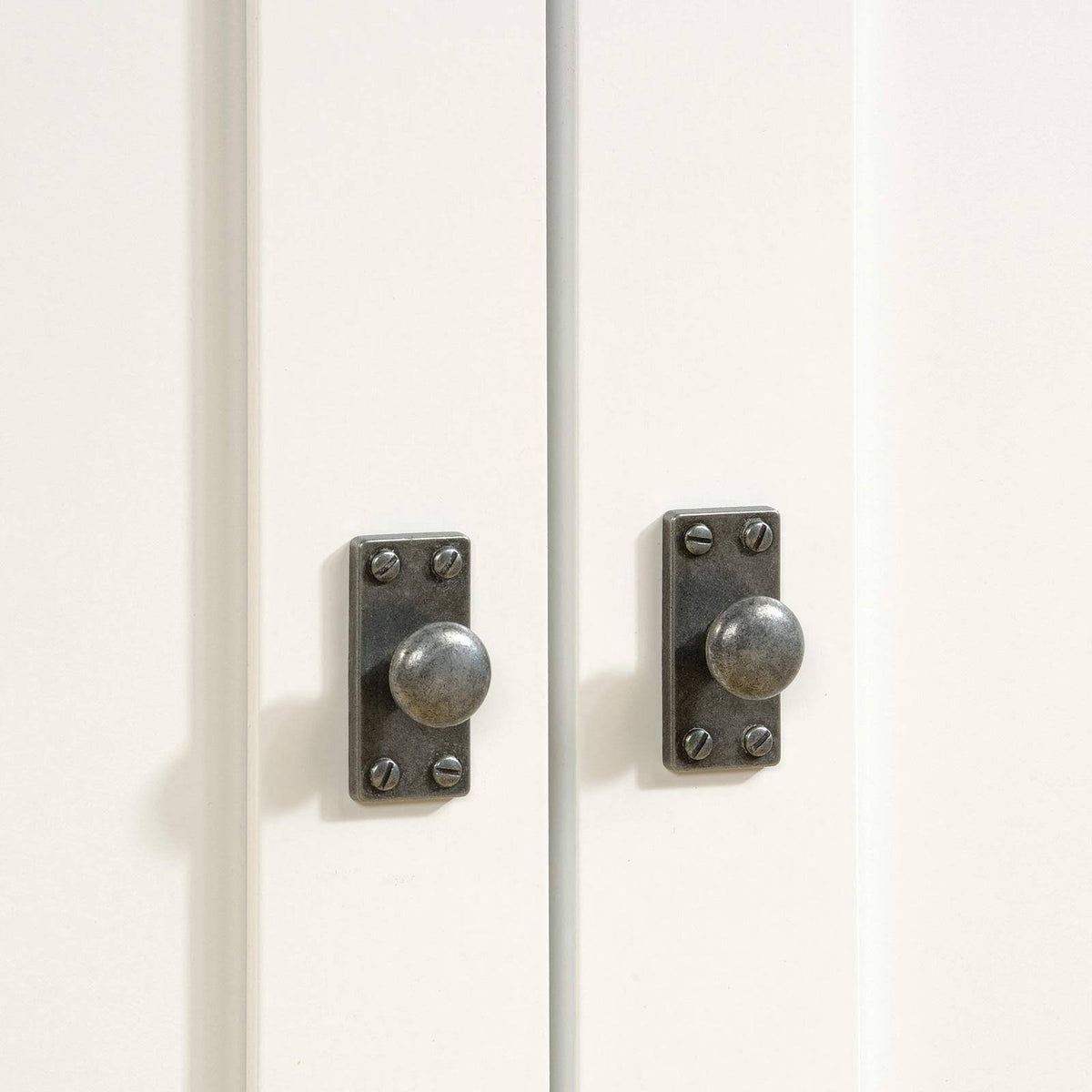 Soft White Library with Doors S142878