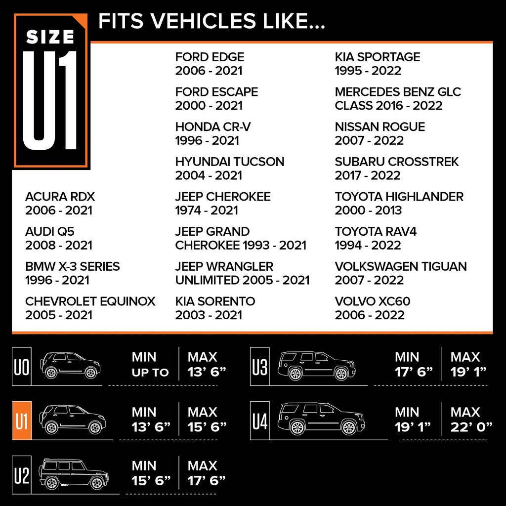 Tan 4 Layer SUV Cover Q955047