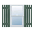Forest Green Vinyl Board-n-Batten Shutters M717973