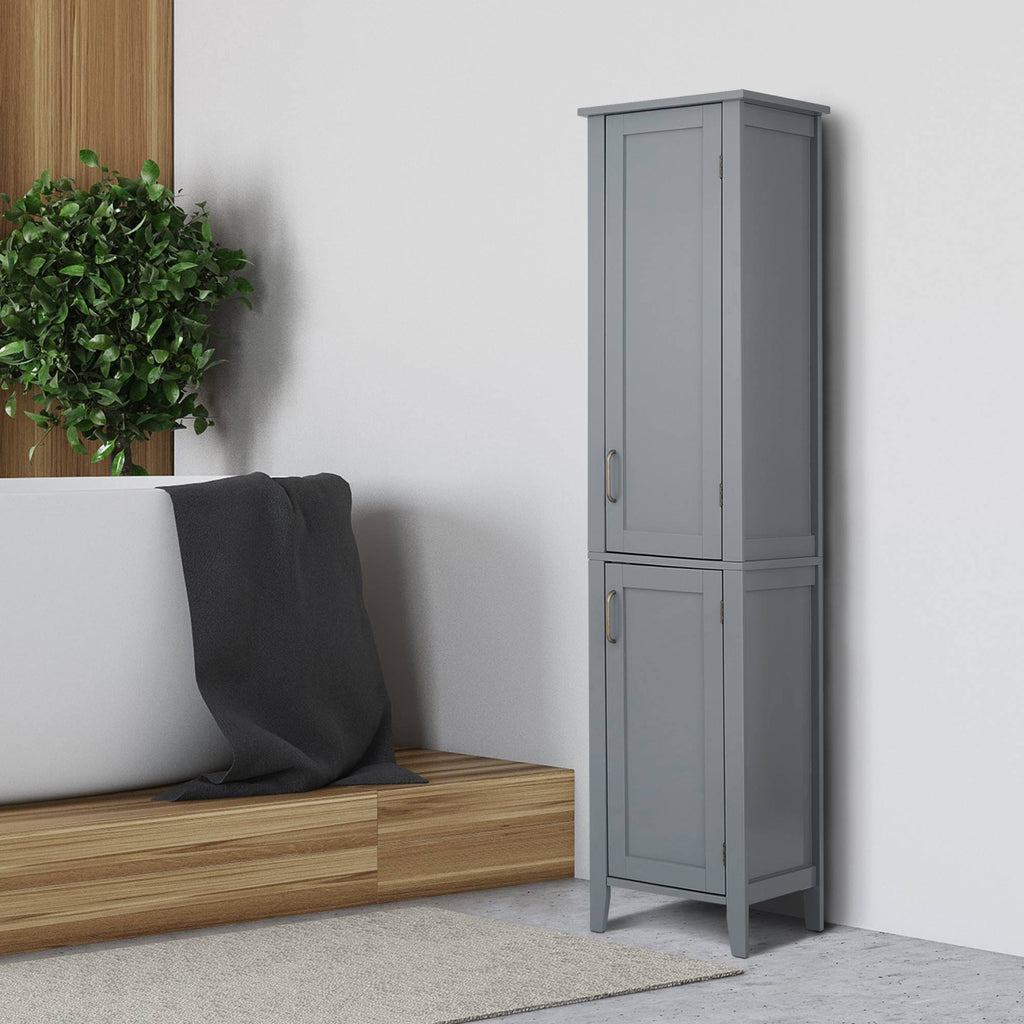 Wooden Linen Tower Cabinet U3039