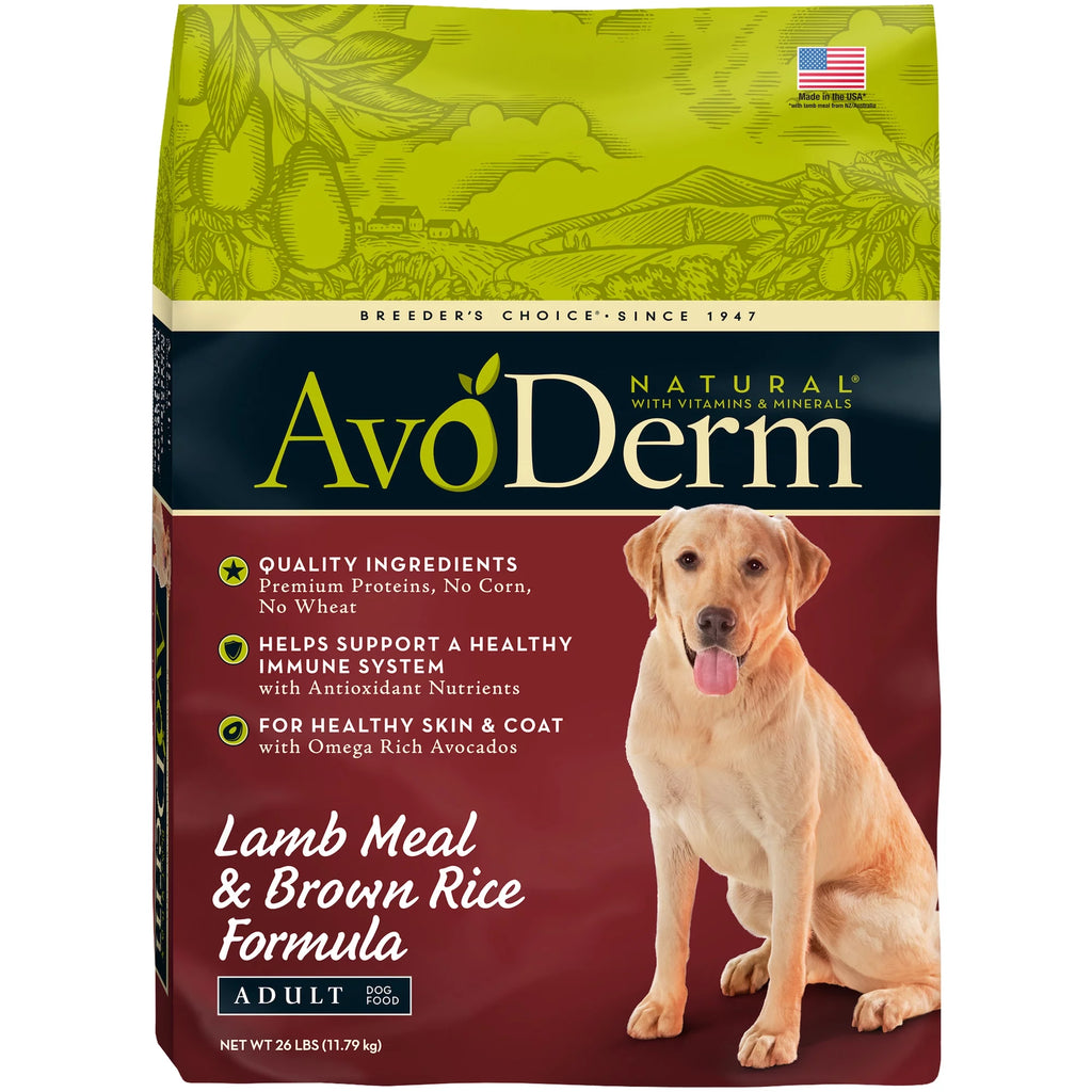 Natural Lamb and Rice Dry Dog Food 26-Pound Q284