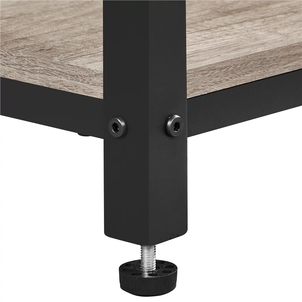 Gray 2-Tier End Table P554