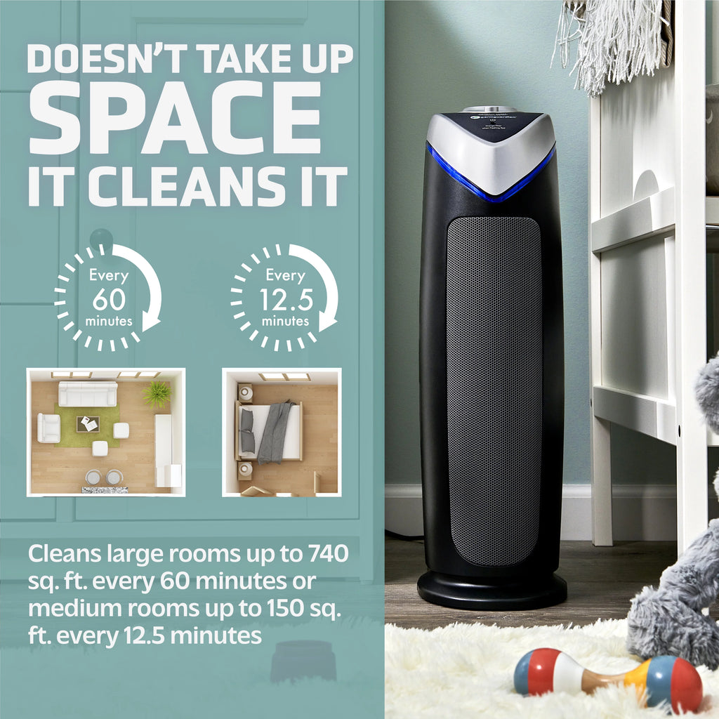 HEPA Air Purifier with UV-C, Gray K1928