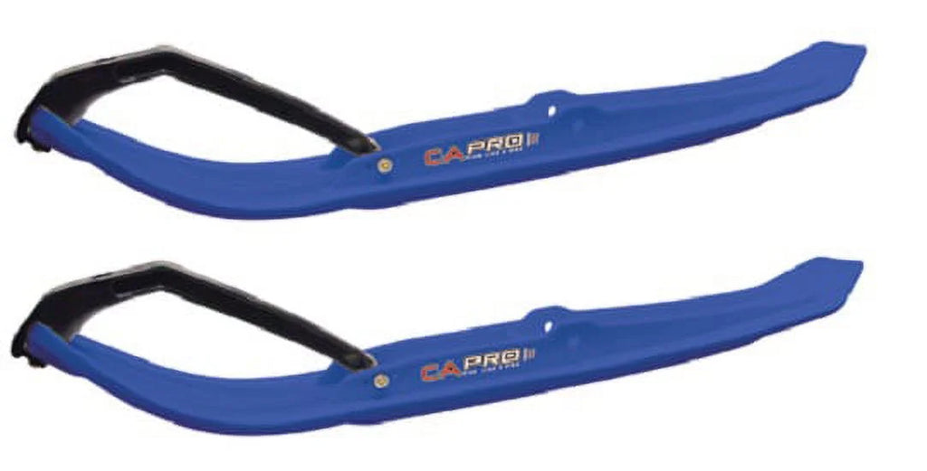 Blue MTX Snowmobile Skis Complete Kit D502795