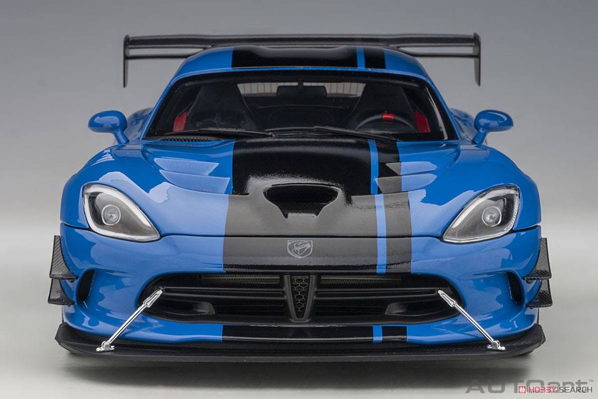 Competition Blue with Black Stripes 1/18 Model Car U920202