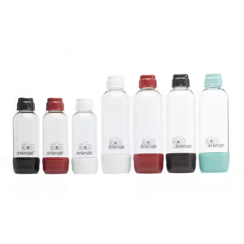 Black Carbonating Water Machine Bottles I200356
