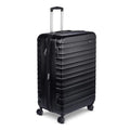 30" Black Hardside Expandable Luggage with Wheels M4942