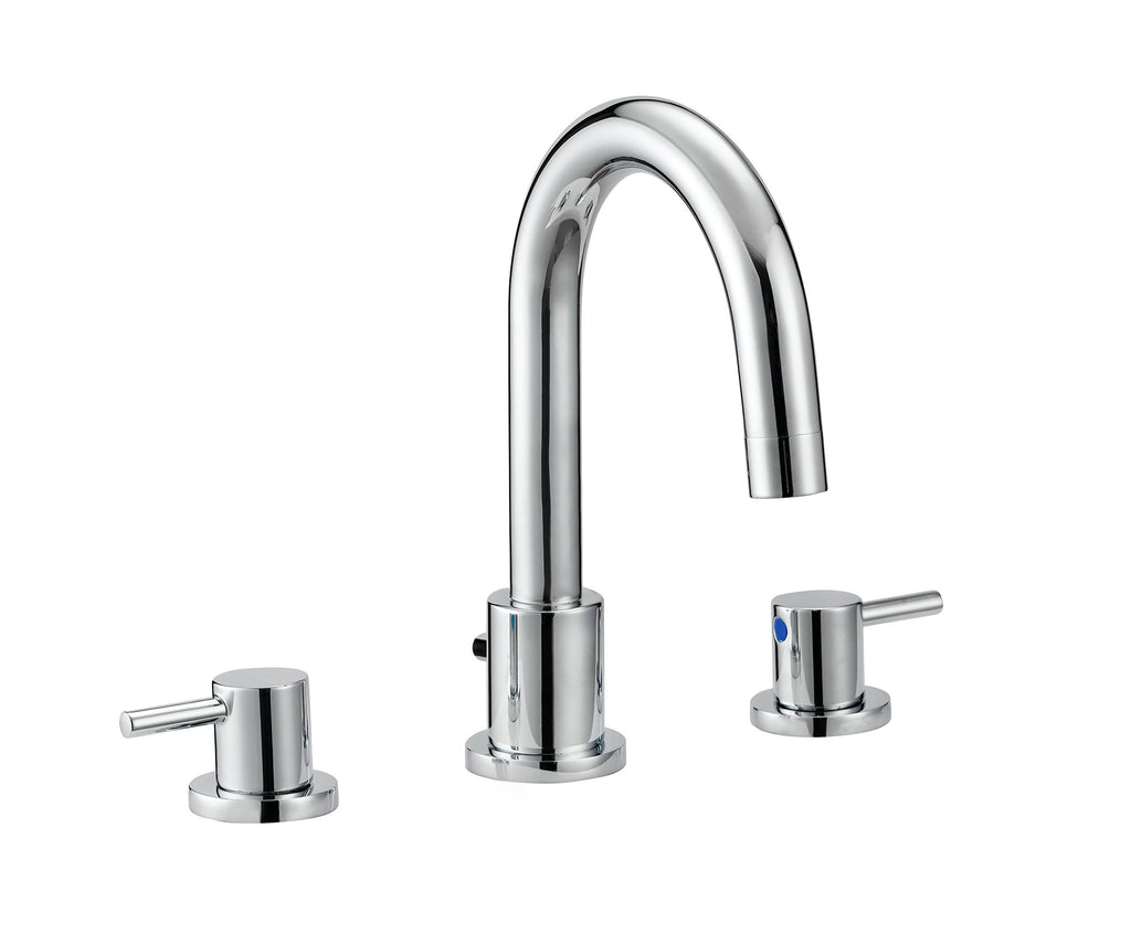 Polished Chrome Widespread Bathroom Faucet O54746