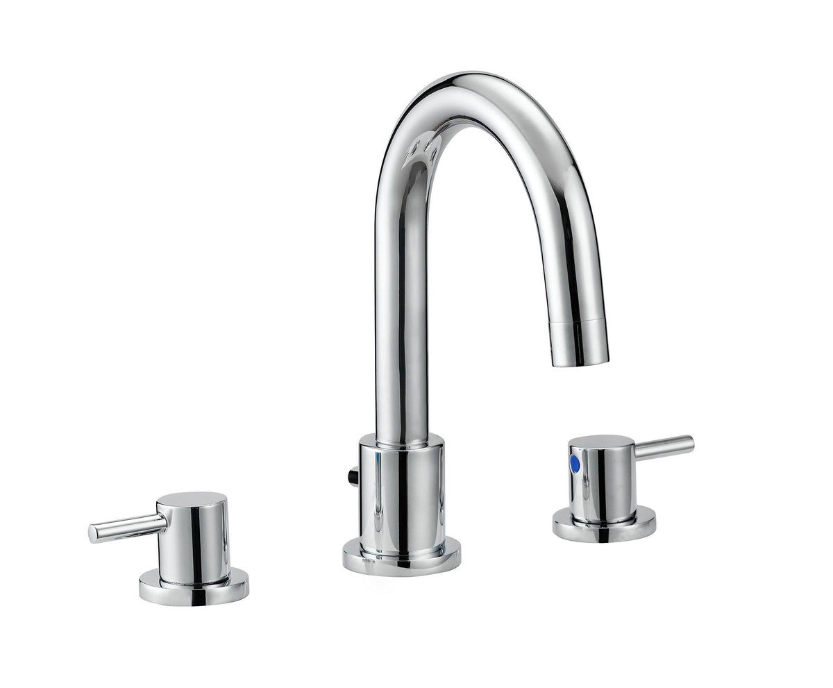 Polished Chrome Widespread Bathroom Faucet O54746