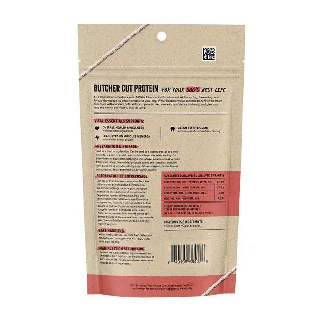 Freeze Dried Chicken Hearts Dog Treats L425