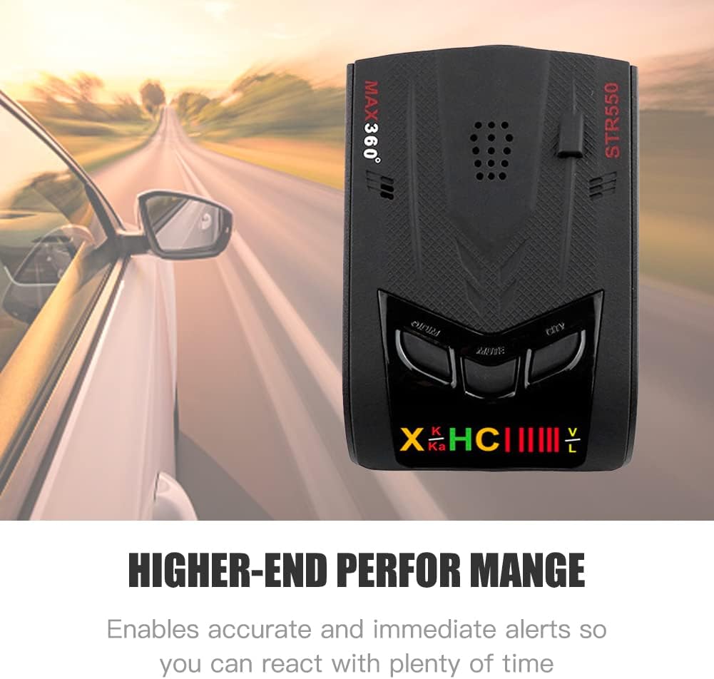 Radar Detector with Red Light Camera and Speed Camera Alerts Z296