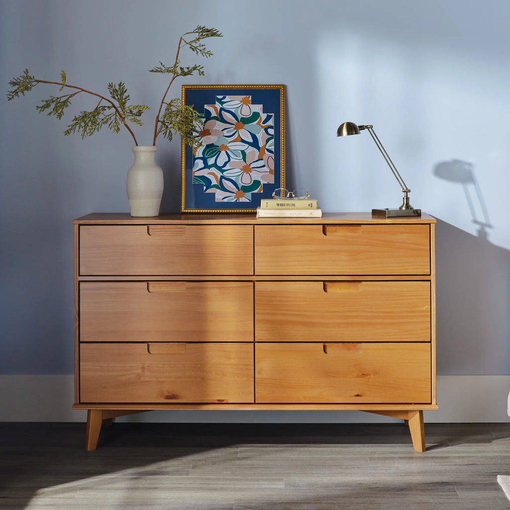 6 Drawer Solid Wood Dresser H5653