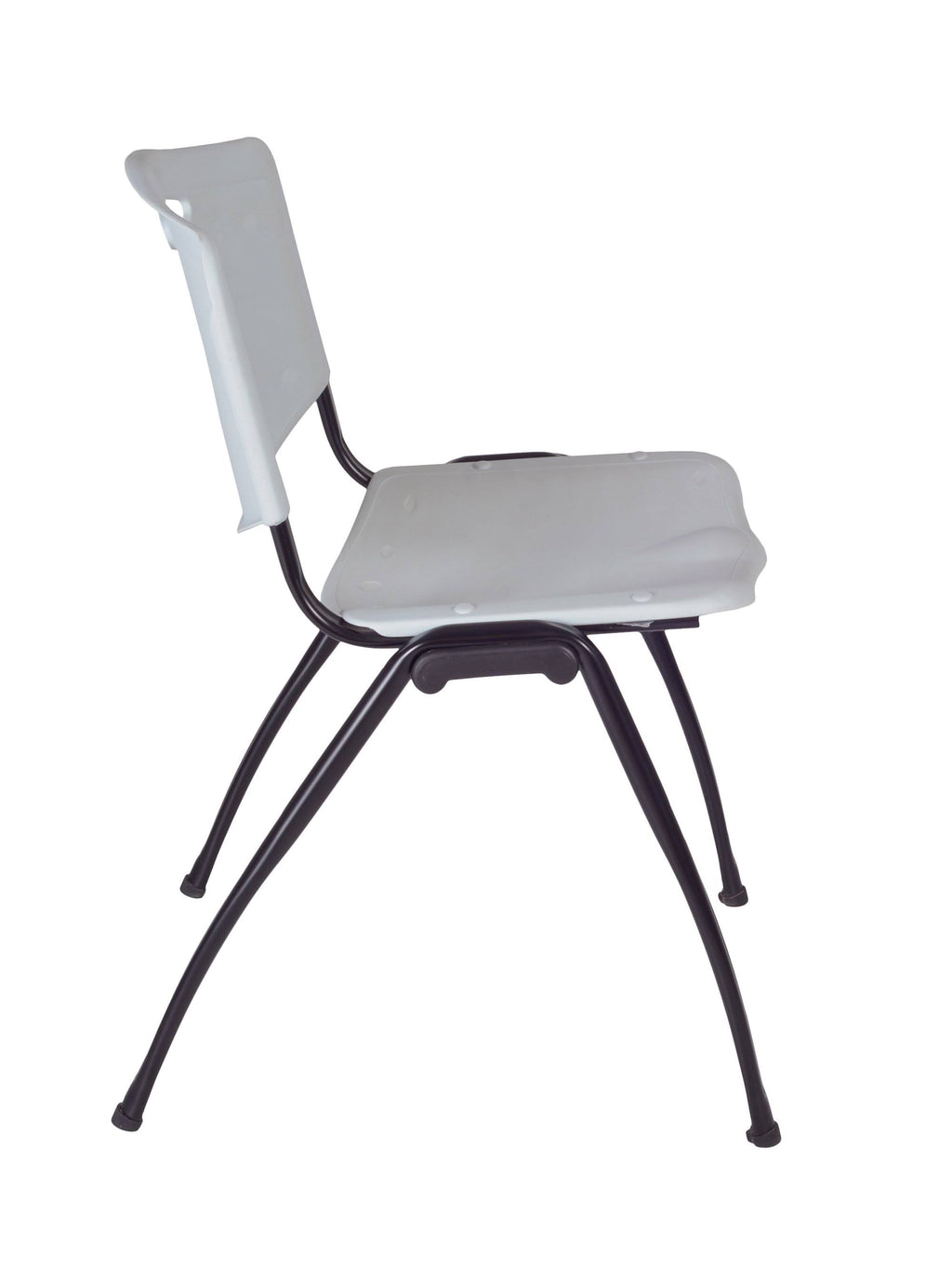 72 x 24 in. Training Table - Beige and 2 Stack Chairs - Grey D52690