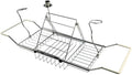 Bathroom Trays with Reading Rack and Wine Glass Holder V558441