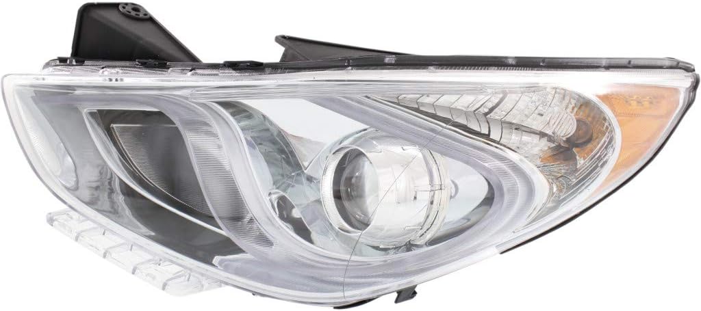 Driver Side Headlight for Hyundai Sonata 2011-2015 K1192